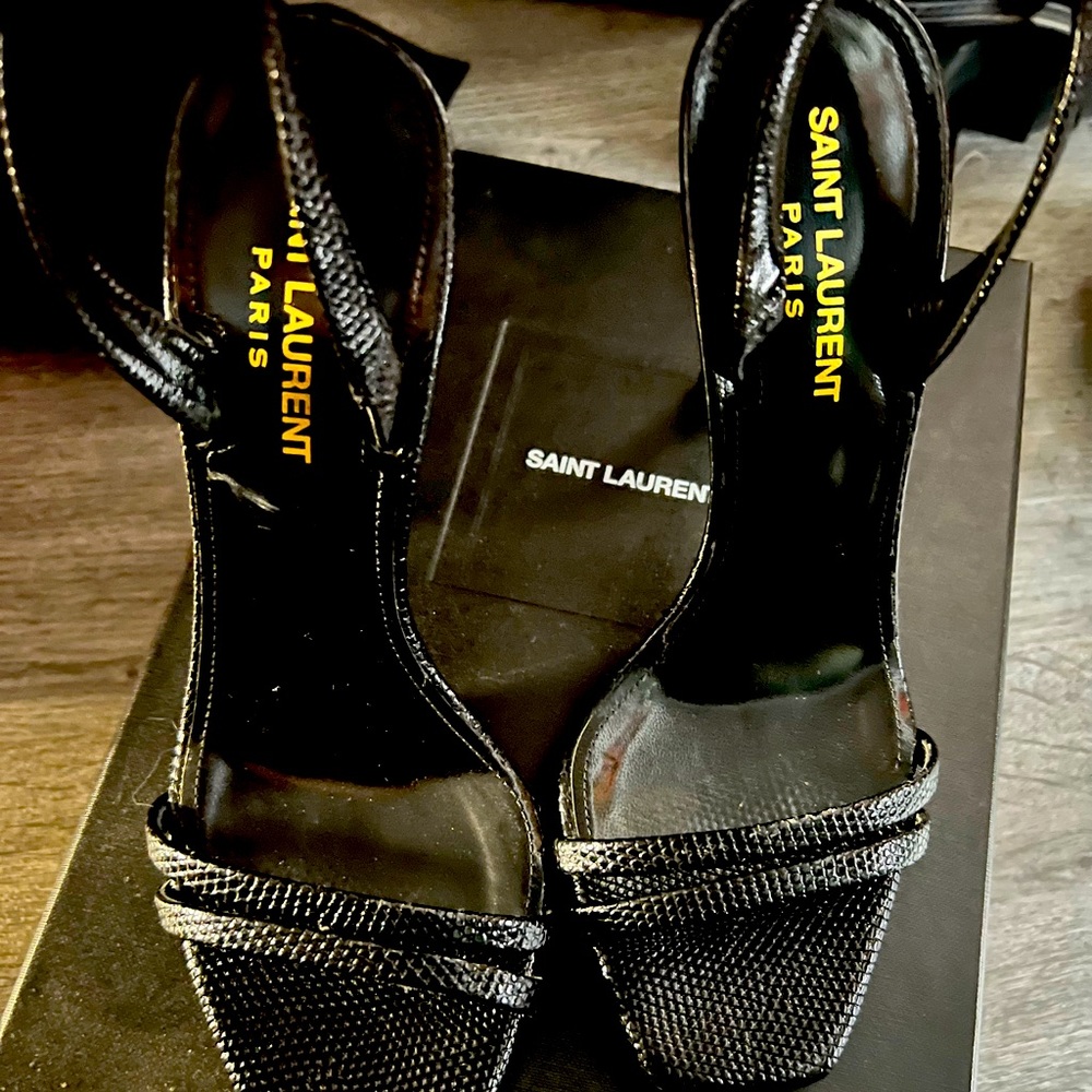 Ysl amber sandals